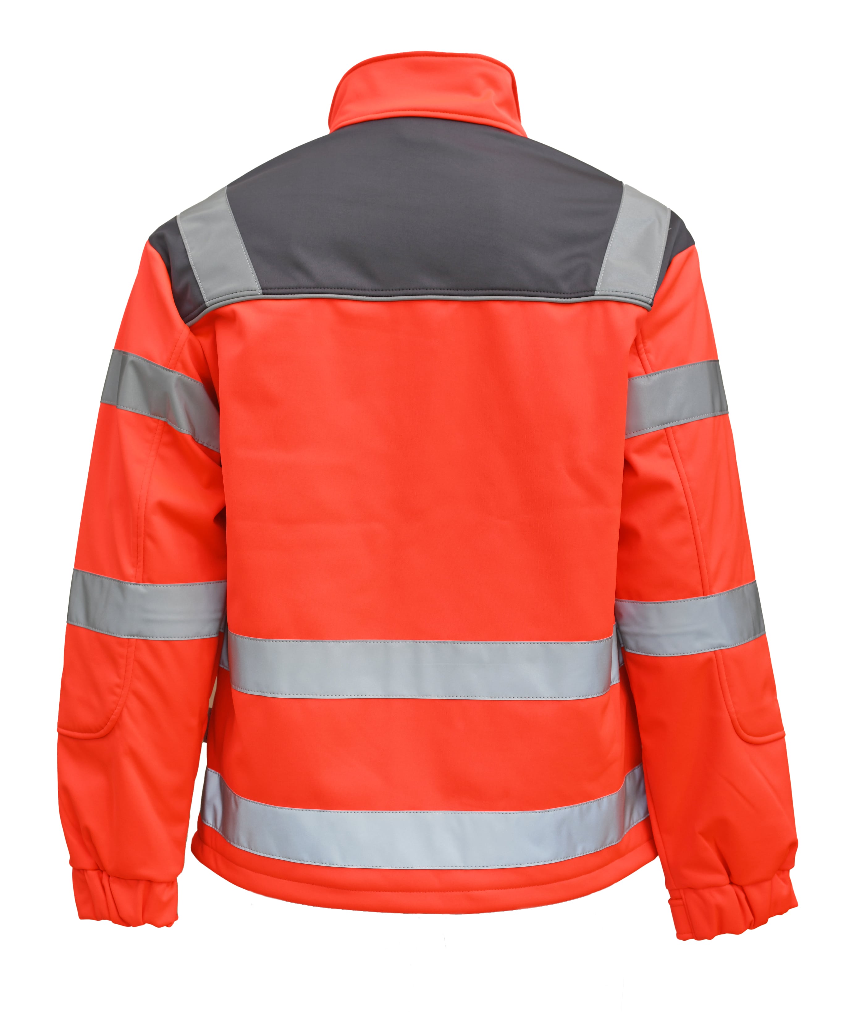 Rescuewear Softshelljacke Dynamic DRK HiVis DRK Neon Rot / Grau (Neu!!) - S