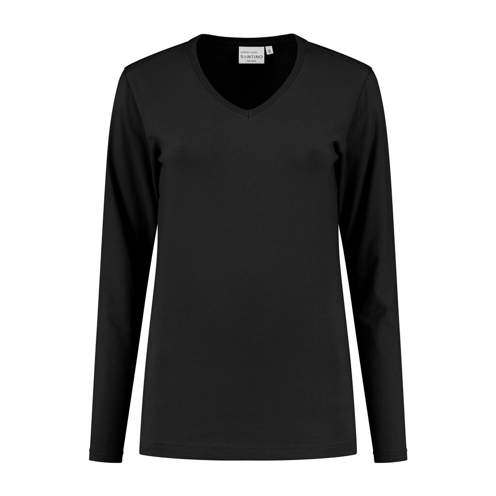 Santino T-shirt Ledburg Ladies - Black XL - Advance