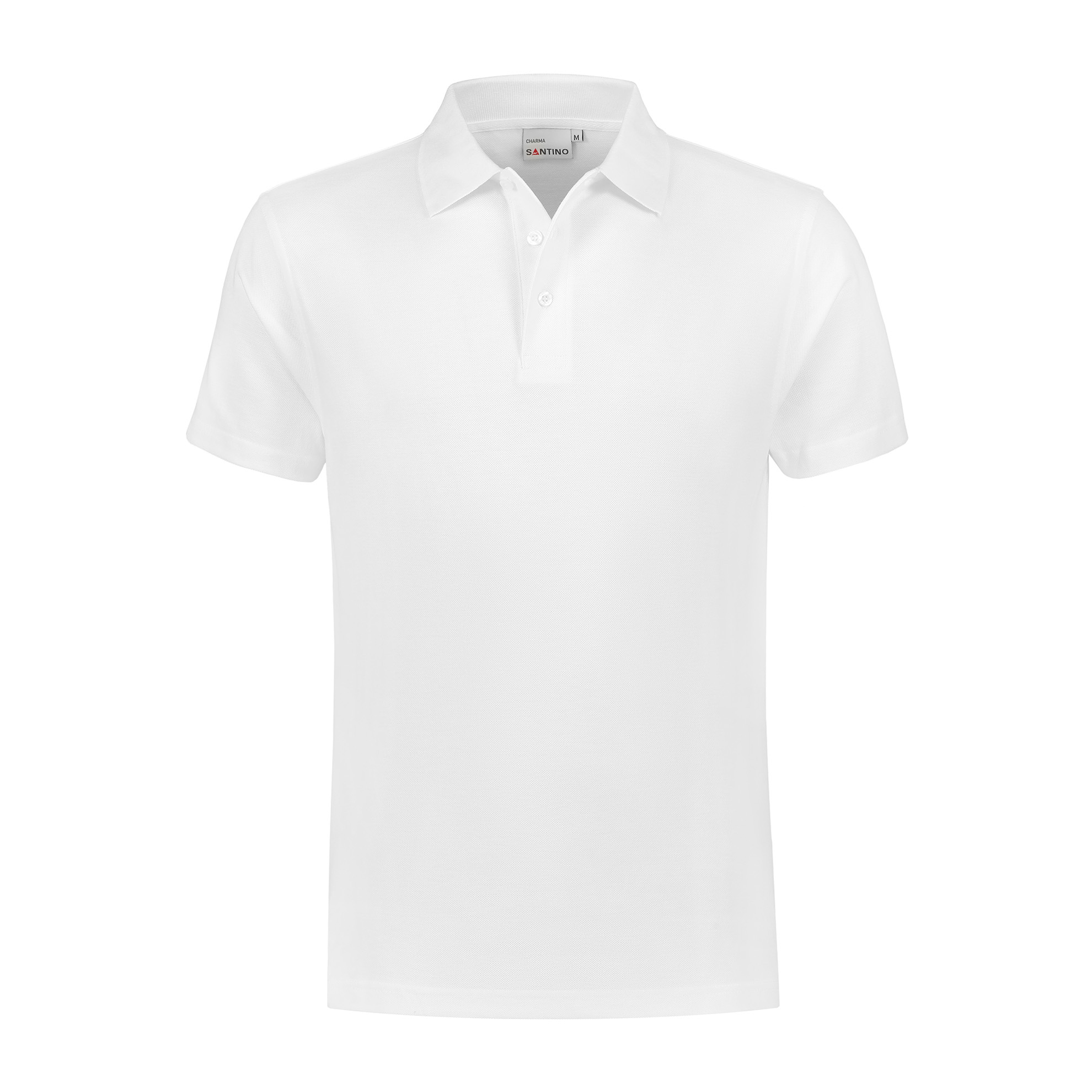 Santino Poloshirt Charma - White M - Basic Line
