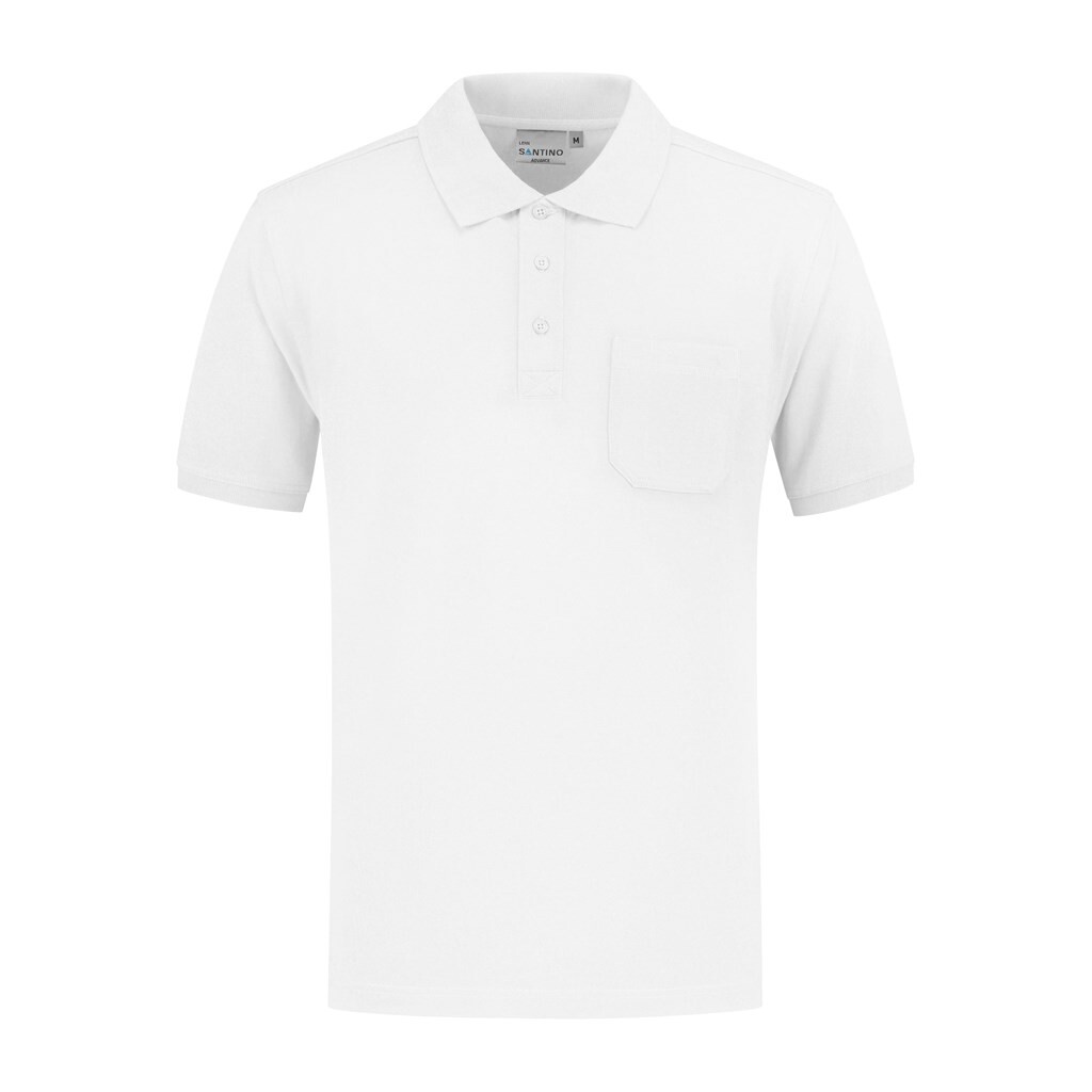 Santino Poloshirt Lenn - White 3XL - Advance