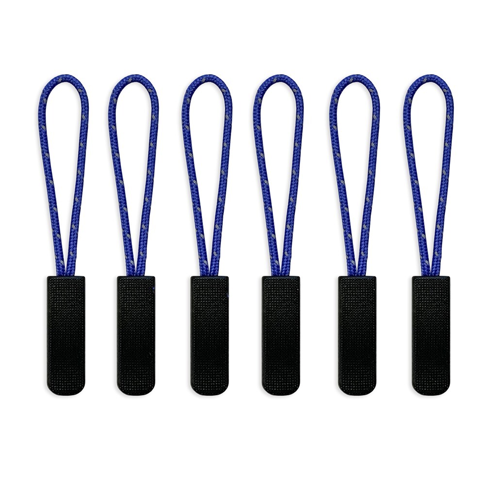 Santino Zipper puller without logo - Aqua / Black 6x One Size - Basic Line