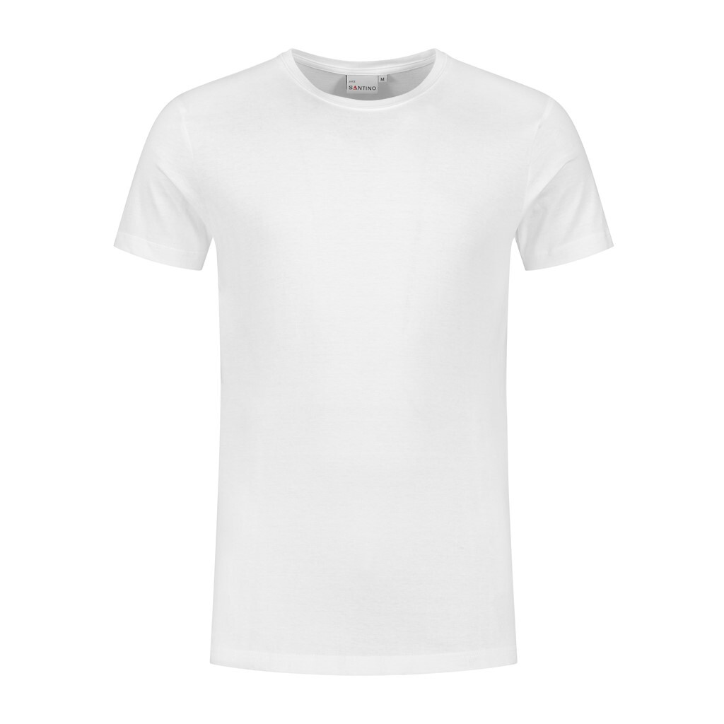 Santino T-shirt Jace C-neck - White 3XL - Basic Line