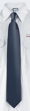 Krawatte, 100% PES, dunkelblau, waschbar