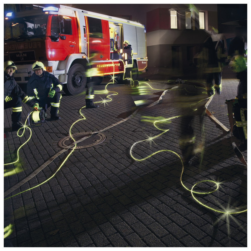 Dönges Leitungsroller Feuerwehr RFX 230 V, 16 A, mit Reflexkabel, 50 m