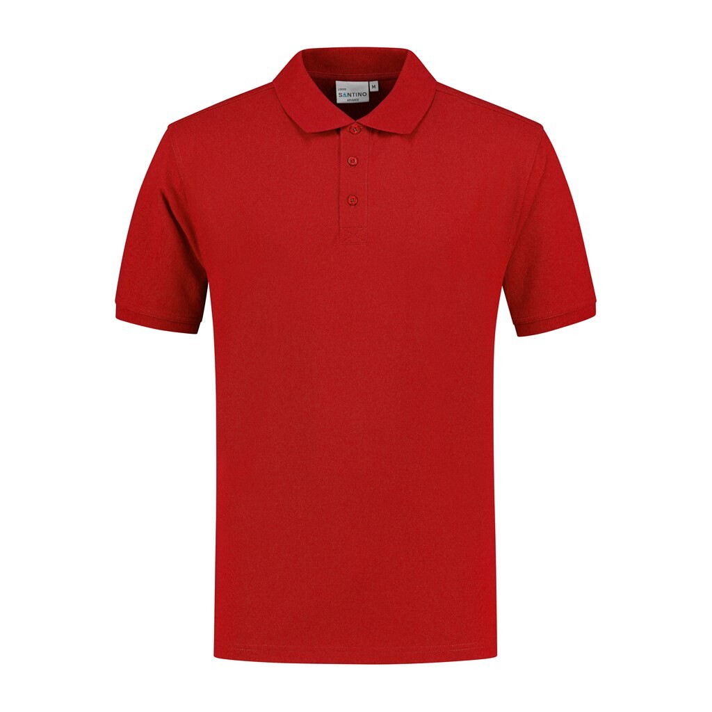 Santino Poloshirt Leeds - True Red S - Advance