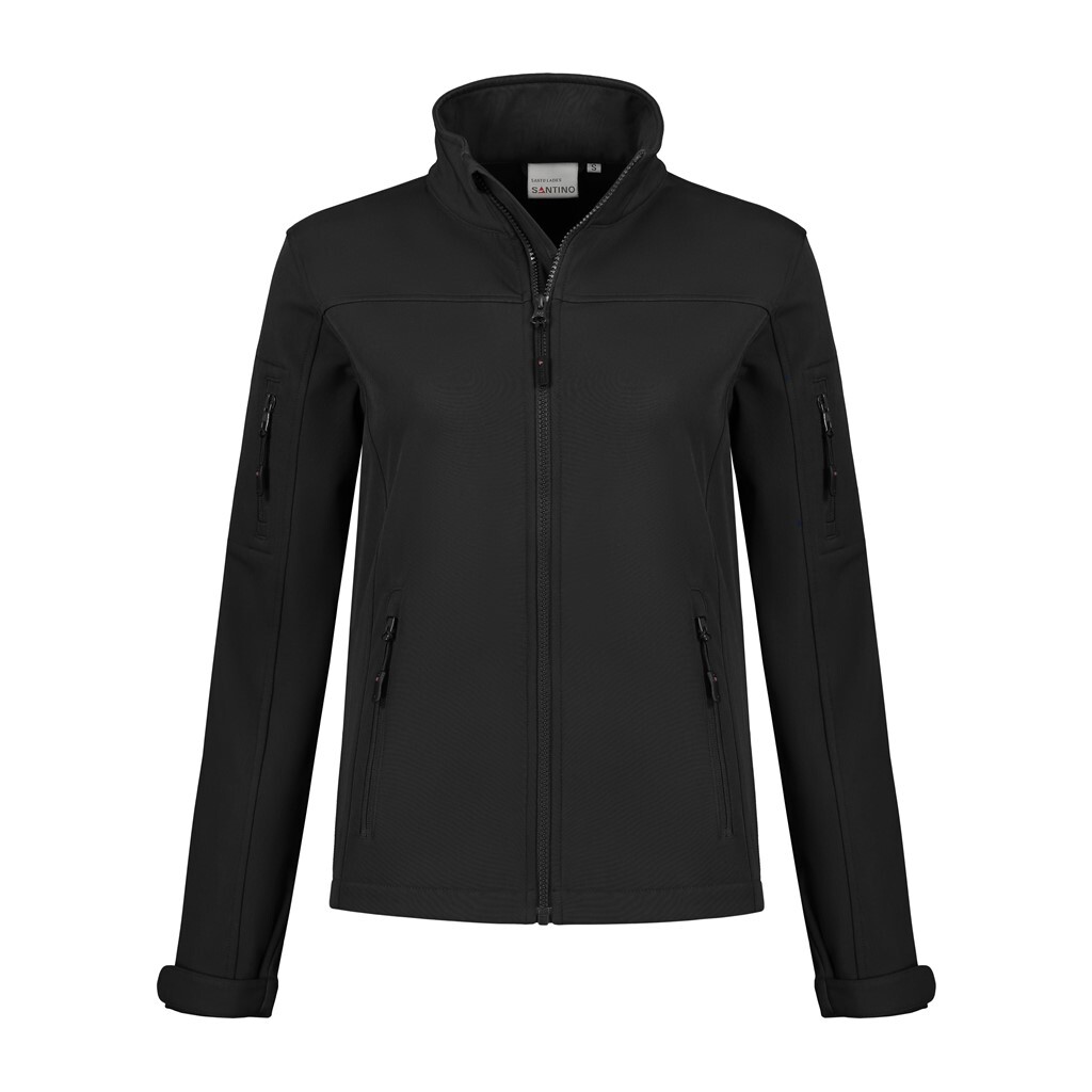Santino Softshell Jacket Santo Ladies - Black M - Basic Line