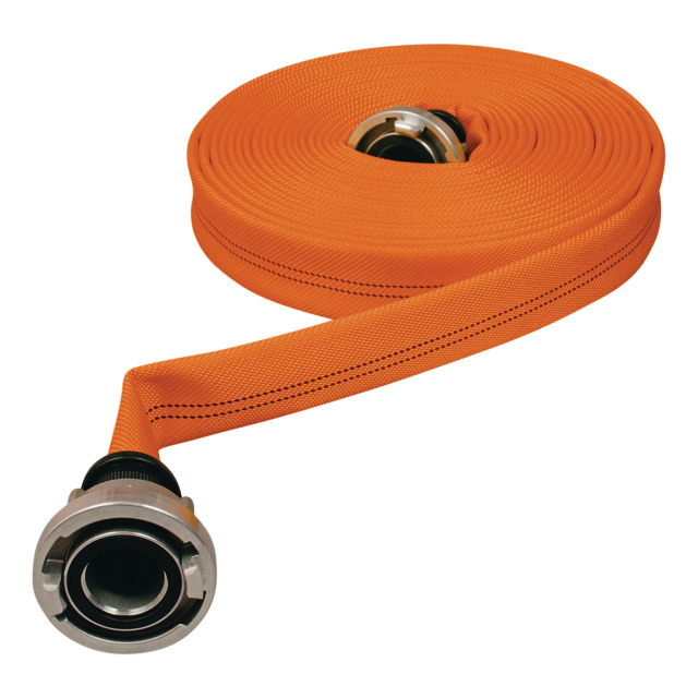 ESCHBACH BUFFALO L3 - DIN-Feuerlöschschlauch für Profis - fluoreszierend orange Durchmesser (mm): C/52 Schlauchlänge: 5 Meter
