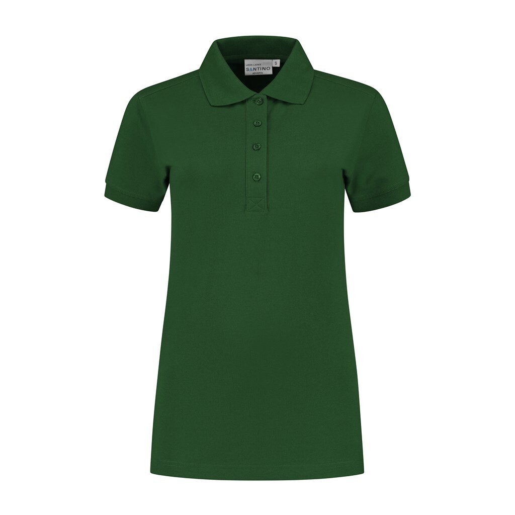 Santino Poloshirt Leeds Ladies - Bottle Green XL - Advance