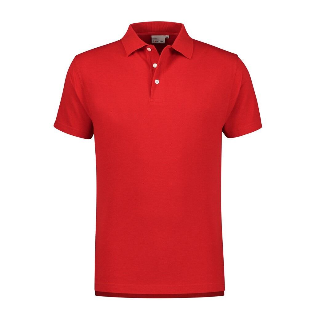 Santino Poloshirt Ricardo - Red 5XL - Basic Line