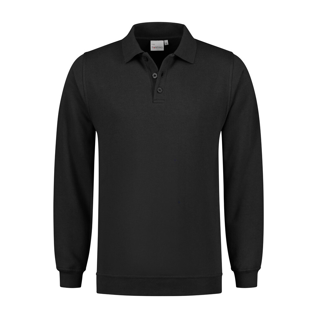 Santino Polosweater Robin - Black 4XL - Basic Line