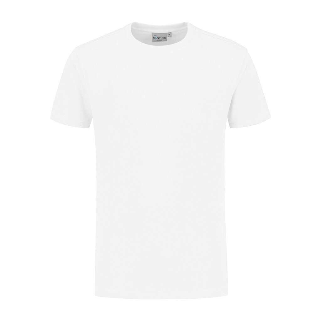 Santino T-shirt Lebec - White L - Advance