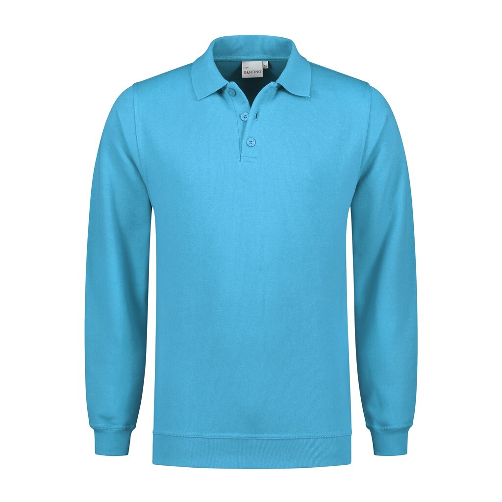 Santino Polosweater Robin - Aqua 3XL - Basic Line