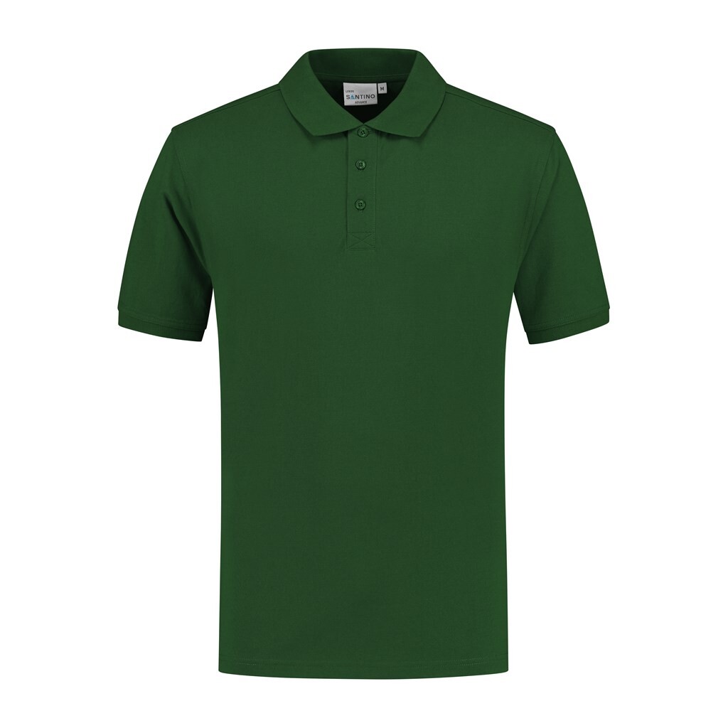 Santino Poloshirt Leeds - Bottle Green XXL - Advance