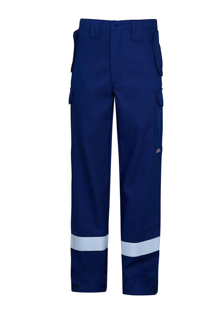 Jugendfeuerwehr Bundhose  Kinder/Jugendliche Baumwolle-Polyester blau - 164