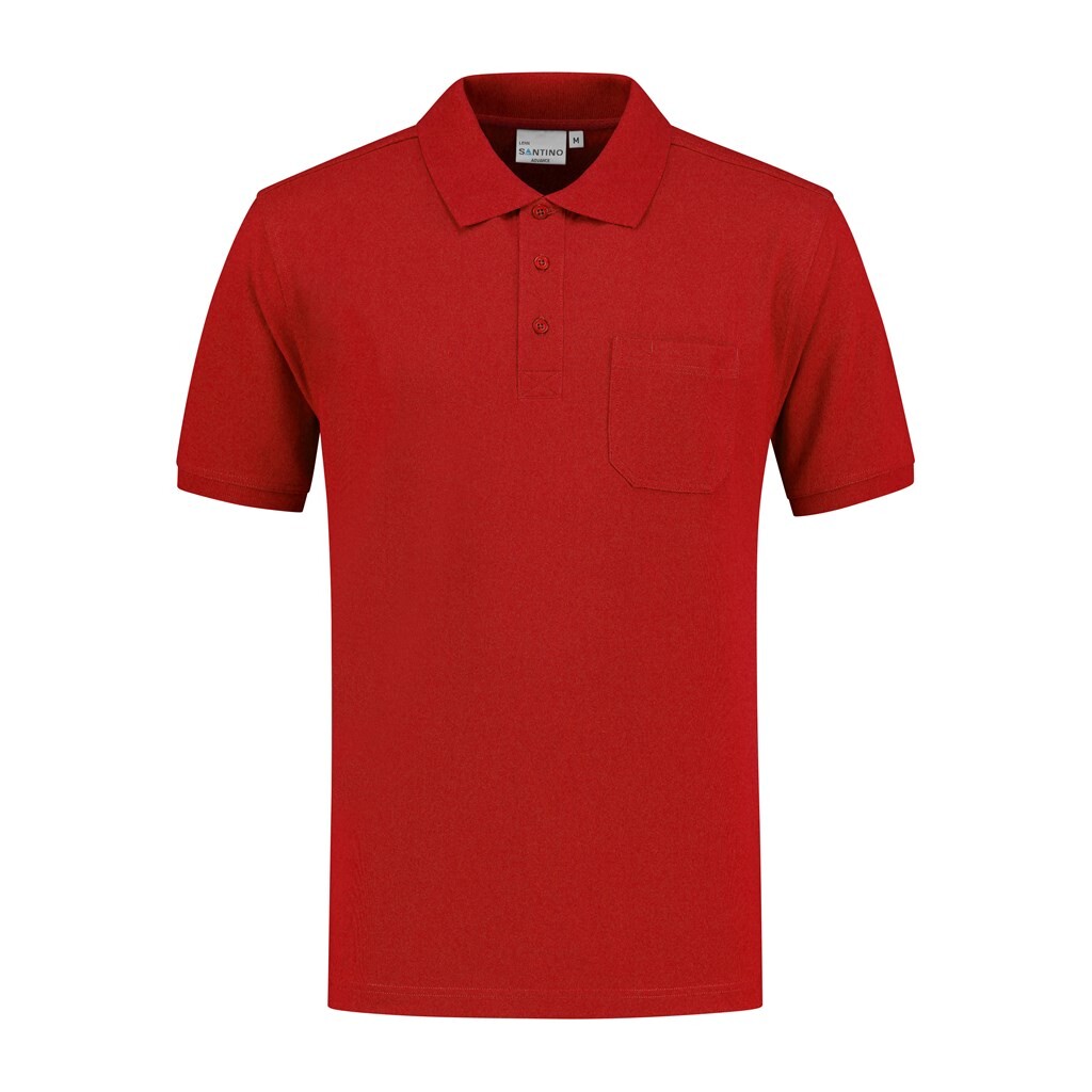 Santino Poloshirt Lenn - True Red 3XL - Advance