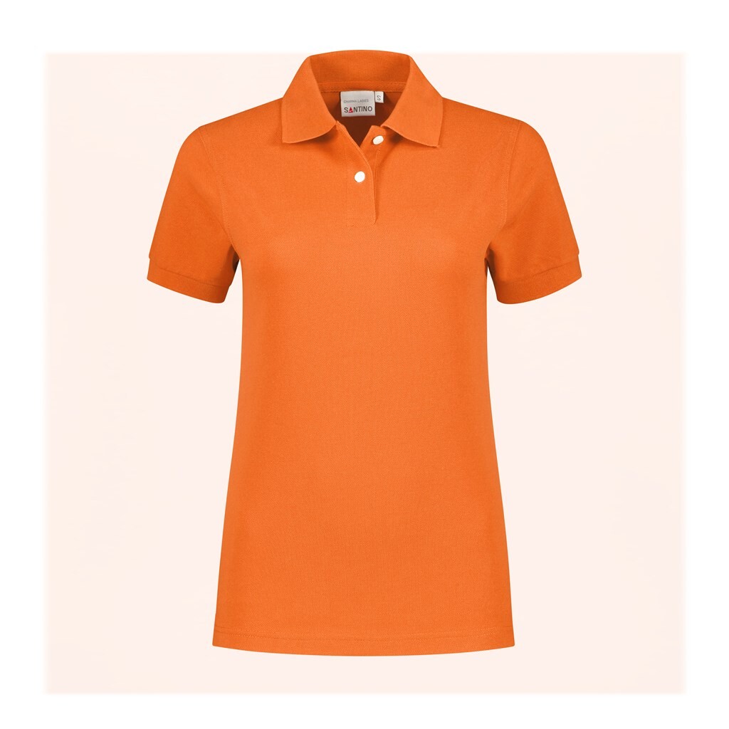 Santino Poloshirt Charma Ladies - Orange M - Basic Line