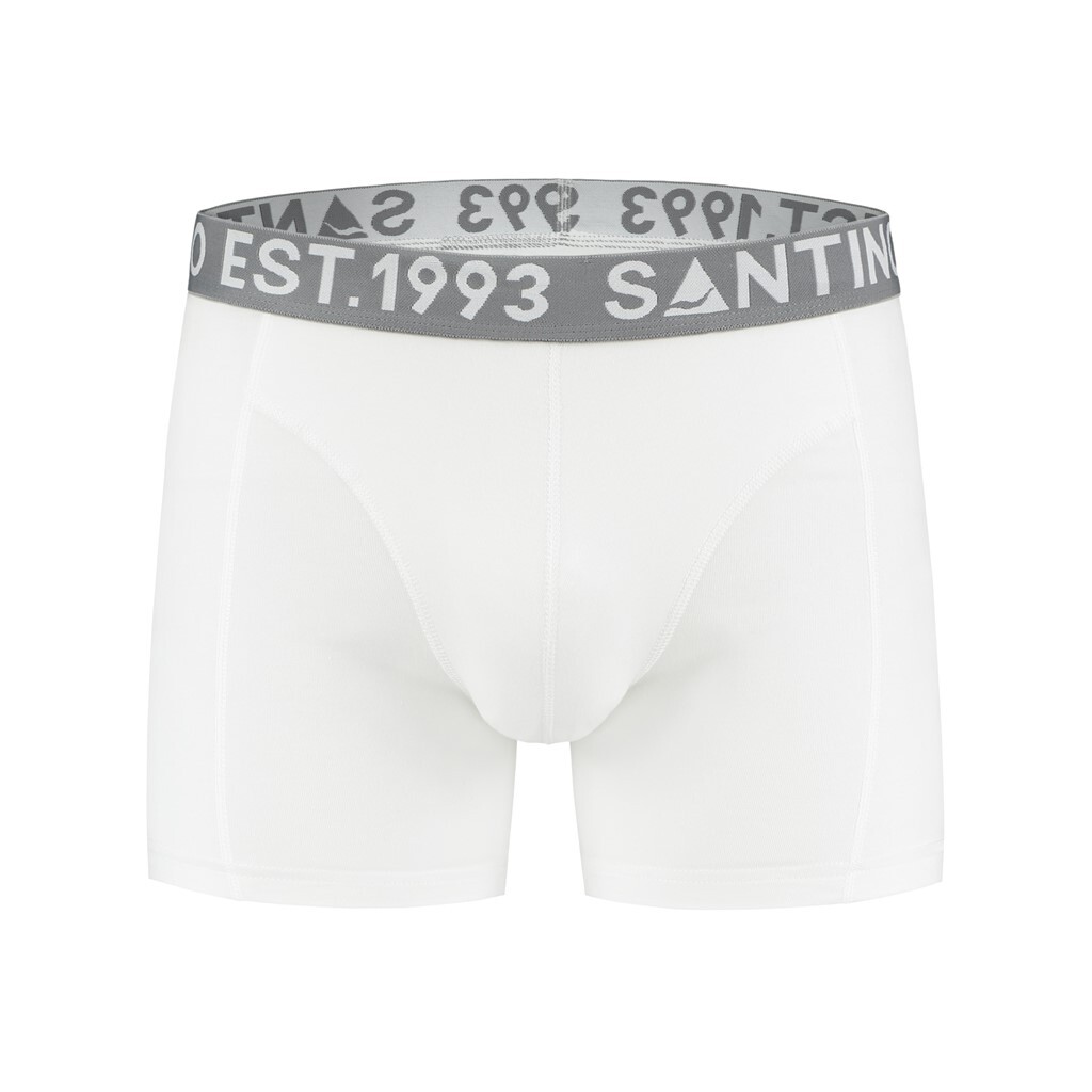 Santino Boxershort Boxer - White M - Eco-Line