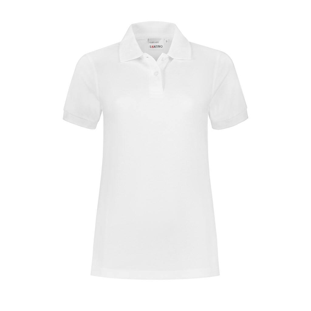 Santino Poloshirt Ricardo Ladies - White L - Basic Line