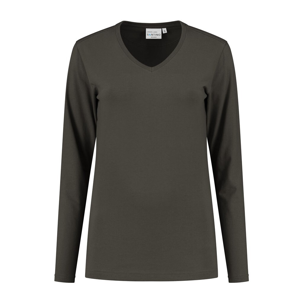 Santino T-shirt Ledburg Ladies - Charcoal 3XL - Advance