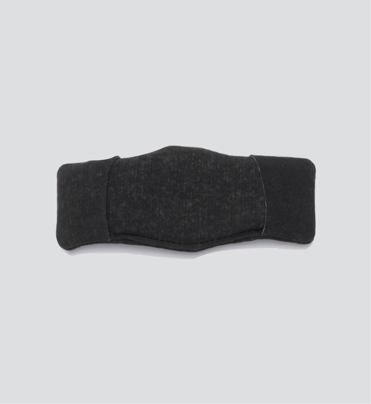 Komfortpad adaptierbar für Drehverschluss, aus Ökoleder, schwarz für Schuberth F300