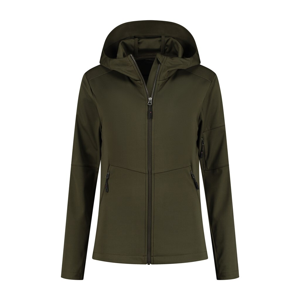 Santino Softshell Jacket Seattle Ladies - Army S - Basic Line