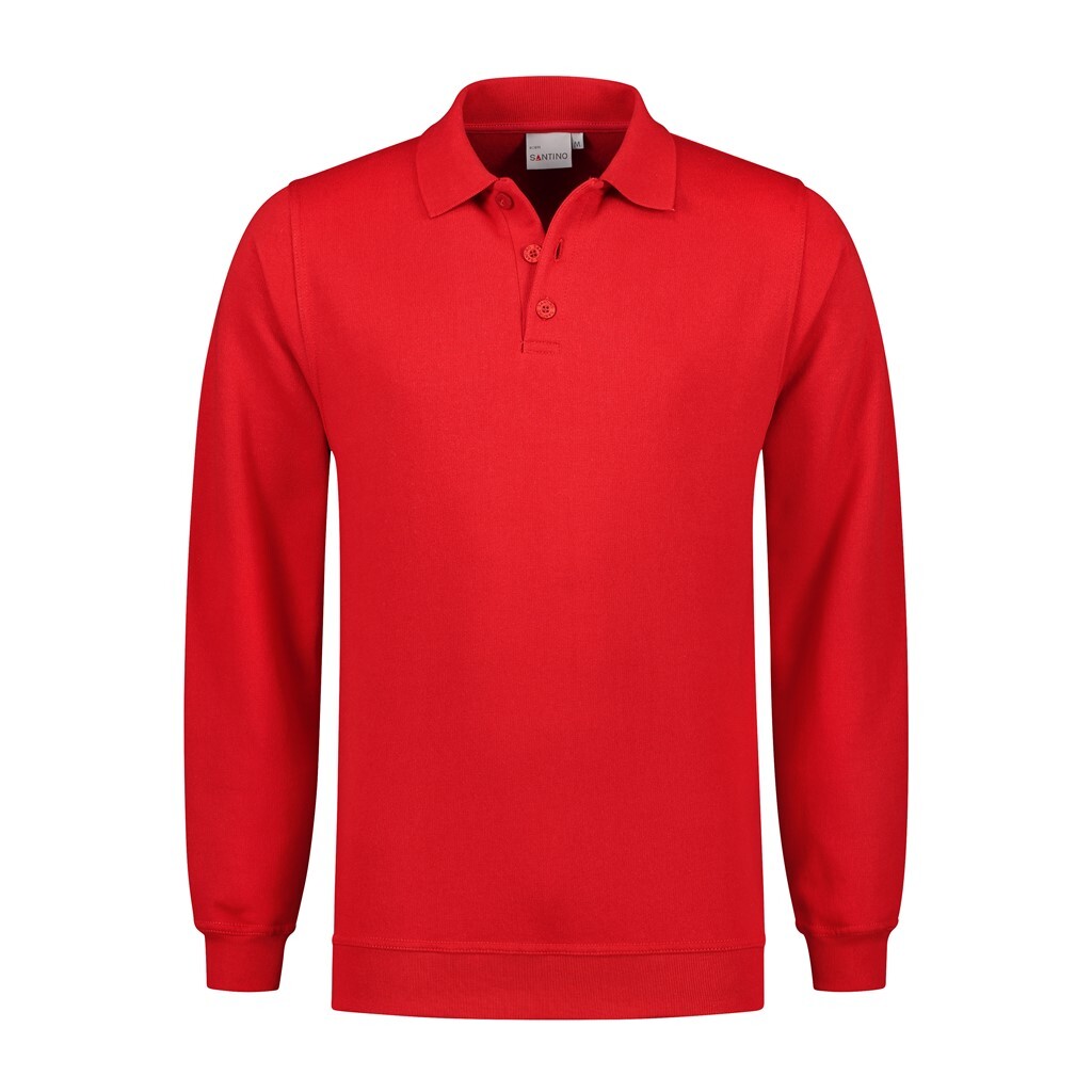 Santino Polosweater Robin - Red M - Basic Line